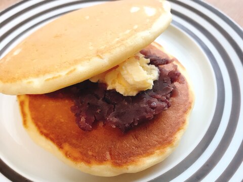 どら焼き風パンケーキ